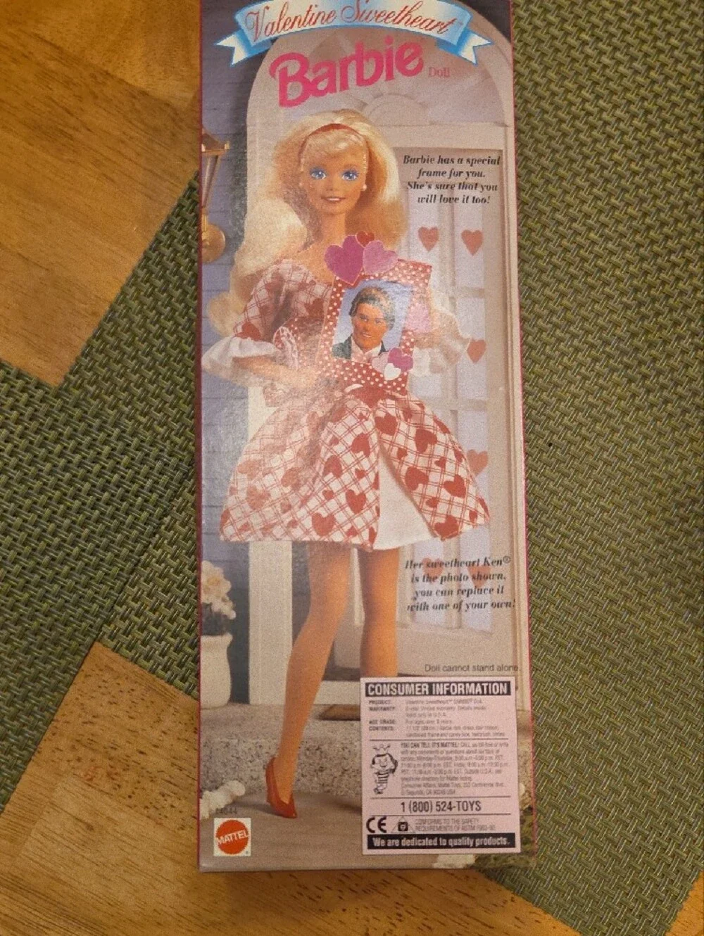Barbie Special Edition Red and White Plaid Valentine Doll